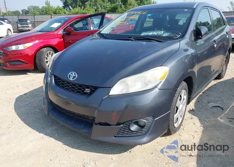2009 Toyota Matrix S из США, поврежденный, VIN 2T1KE40E29C013770